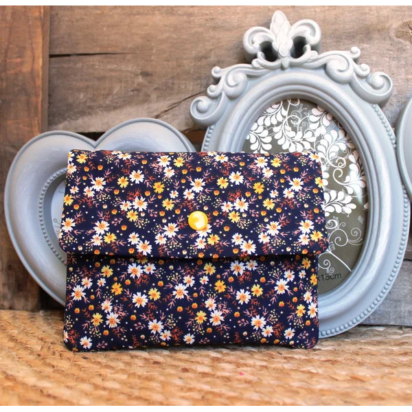 Pochette avec lingettes - Motif : Liberty