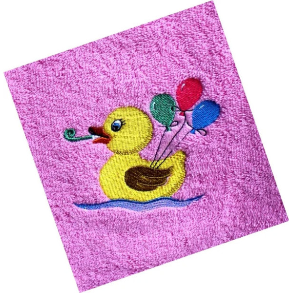 Broderie poussin