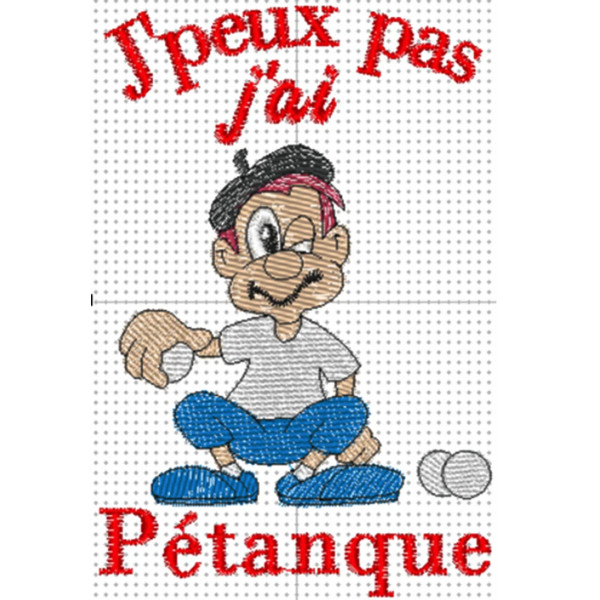 Motif Pétanque