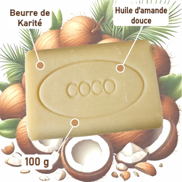 Savon artisanal parfum Coco