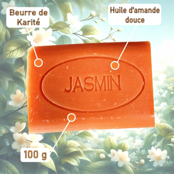 Savon artisanal parfum Jasmin