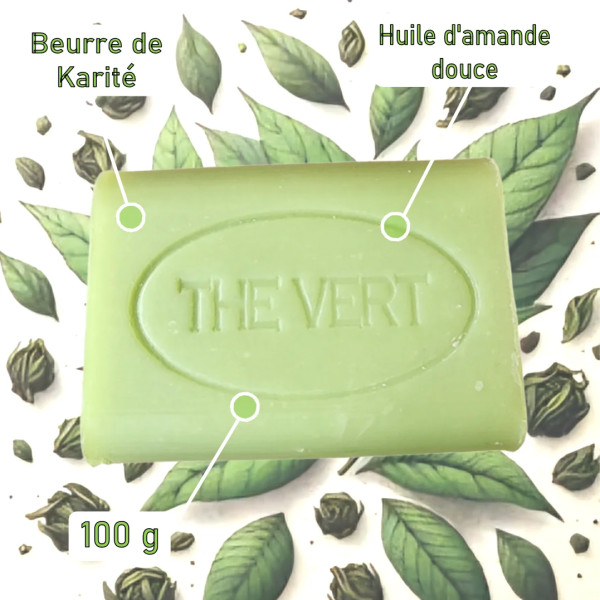 Savon artisanal parfum Thé Vert