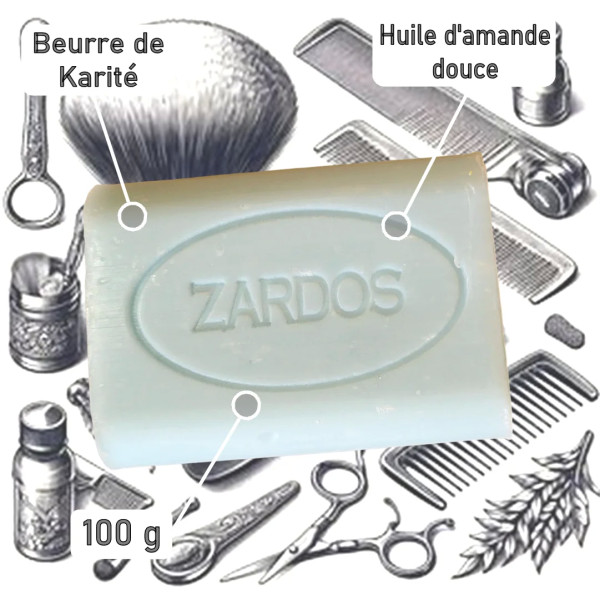 Savon artisanal parfum Zardos