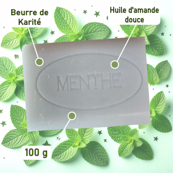 Savon artisanal menthe