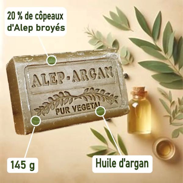 Savon Alep Argan