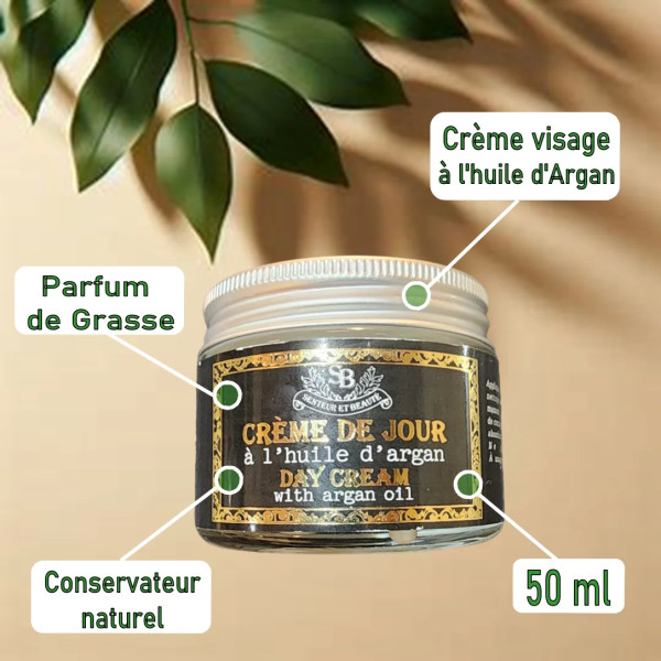 Crème de jour à l'huile d'argan