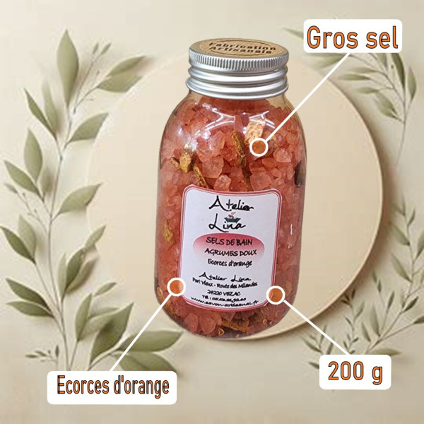 Sels de bain Agrumes doux