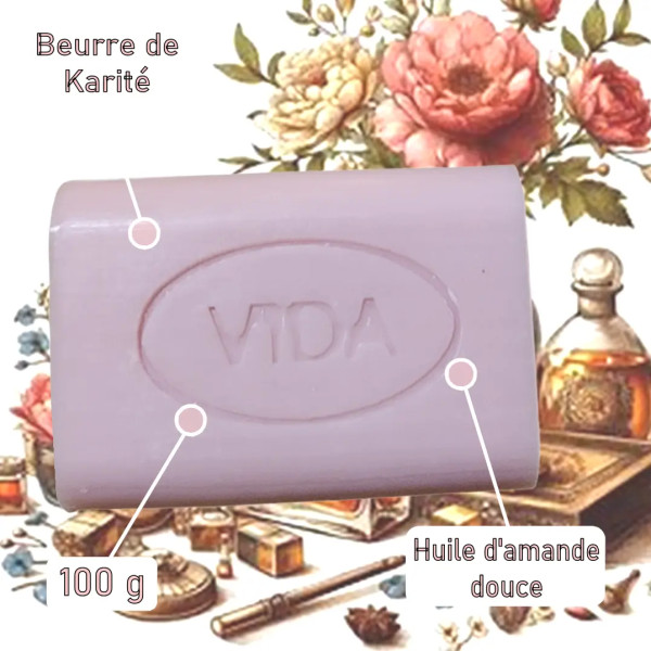 Savon artisanal parfum Vida