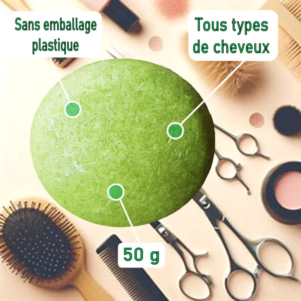 Shampoing solide Tous types de Cheveux