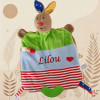 Doudou grand lapin à personnaliser