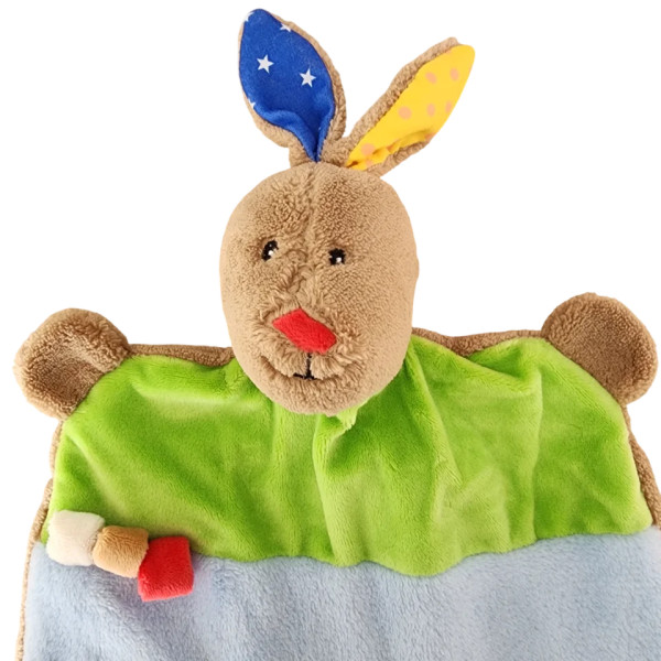 Doudou grand lapin à personnaliser