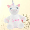Peluche Licorne à personnaliser