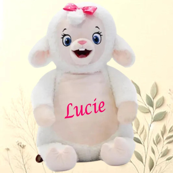 Peluche Mouton à personnaliser - Atelier Lina
